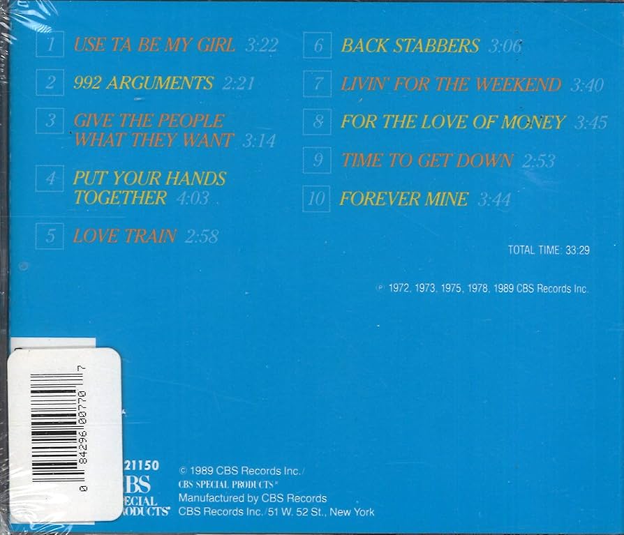 米2discs LP OJays The Best Of The OJays 19439860561 Philadelphia International Records, Legacy /00520 MzMtNzYzOS5qcGVn.jpeg